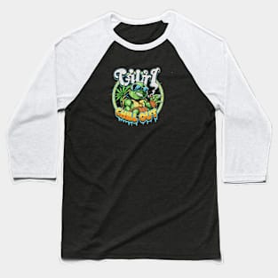 Turtle Tracks: Fashionable Hip-Hop Beats Baseball T-Shirt